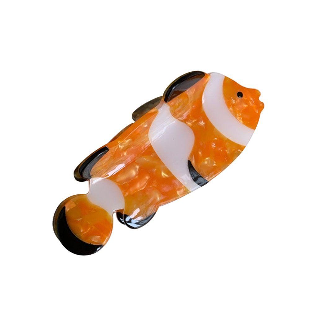 Акриловые волосы акулы, коготь морского животного, головной убор, креативная заколка для волос для офиса