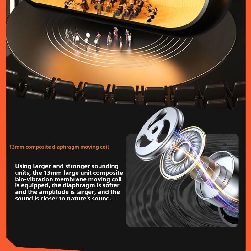 New Sports Bluetooth Headset Open OWS Bone Conduction Concept Air Conduction Does Not Reach The Ears