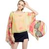 Printed Chiffon Scarf Multifunctional Beach Scarf Cycling Sun Shading and Sun Protection Shawl
