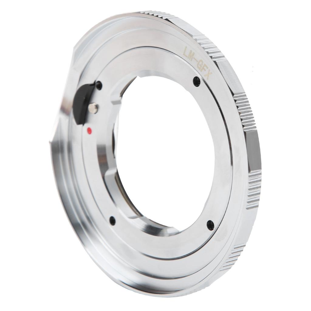 NEWYI LMGFX Manual Adapter Converter Ring for Leica LM Lens To for Fujifilm GFX Camera