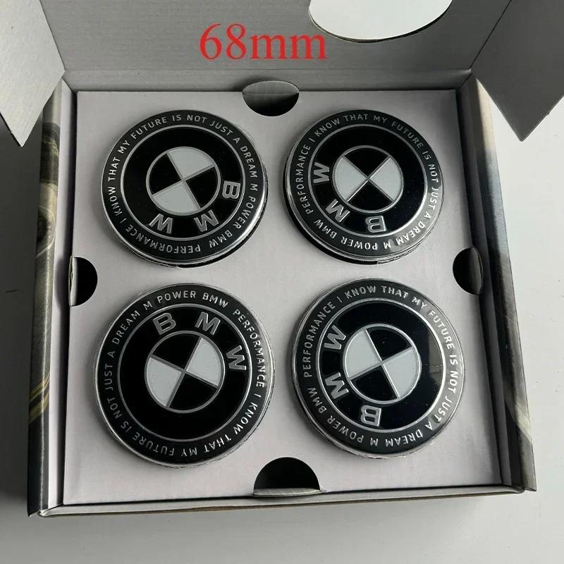 zmdpw1 BMW GROUP 4Pcs 56MM 68MM Floating Wheel Center Cap For BMW M E39 E46 E60 E90 F10 F30 G32 G38 G01 G02 G05 F45 F46 F48 F49 F39 F90