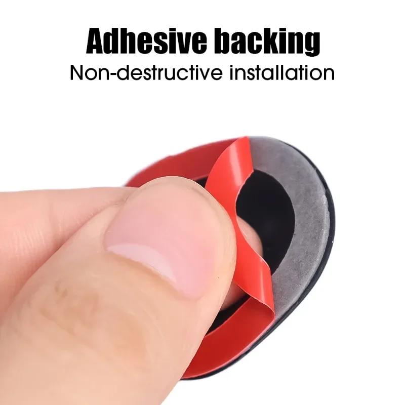 Автомобильный амортизатор, ограничитель для стакана с водой, универсальный автомобильный паз для стакана с водой, наклейка для предотвращения столкновений, шумоподавляющая силиконовая накладка