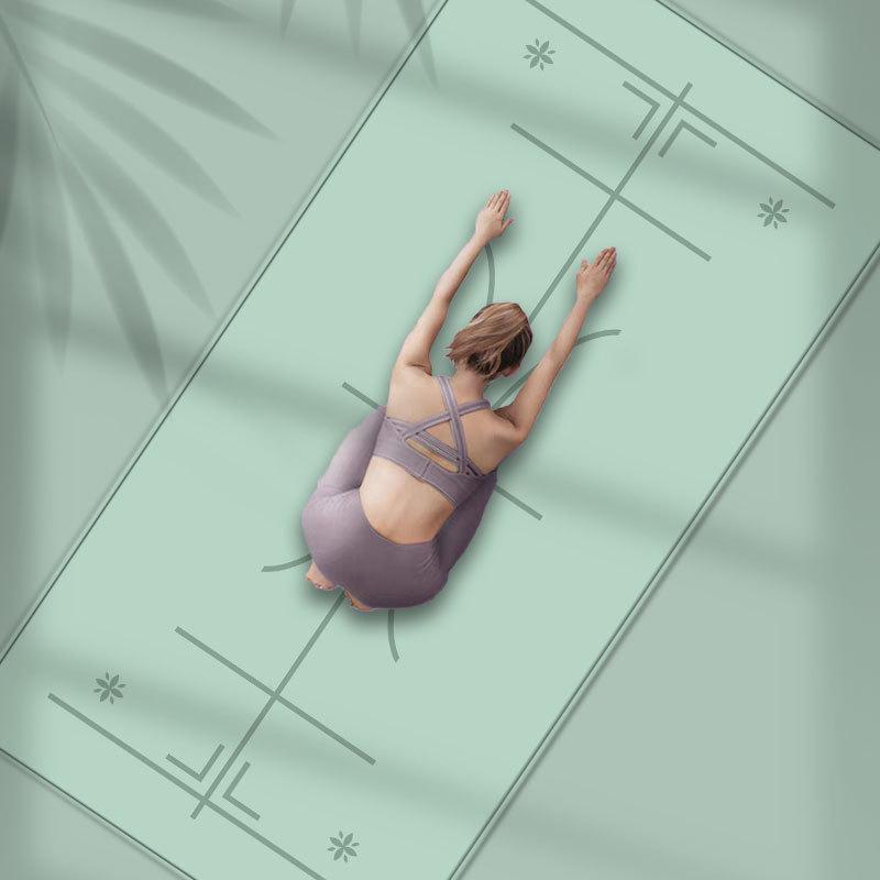 Thick, Wide, and Long Non-Slip Yoga Mat for Sit-Ups and Exercise