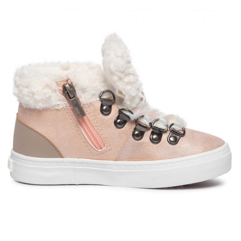 Big Star EE374015 - children's pink eco-leather ankle boots