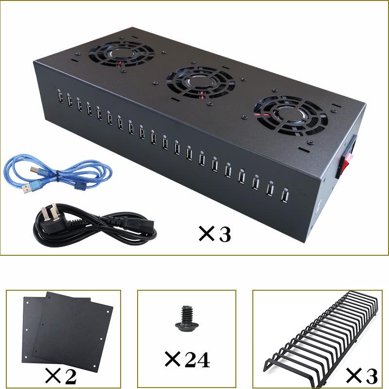 Настольный USB-хаб для зарядки: Многопортовый разветвитель с 20/40/60 портами