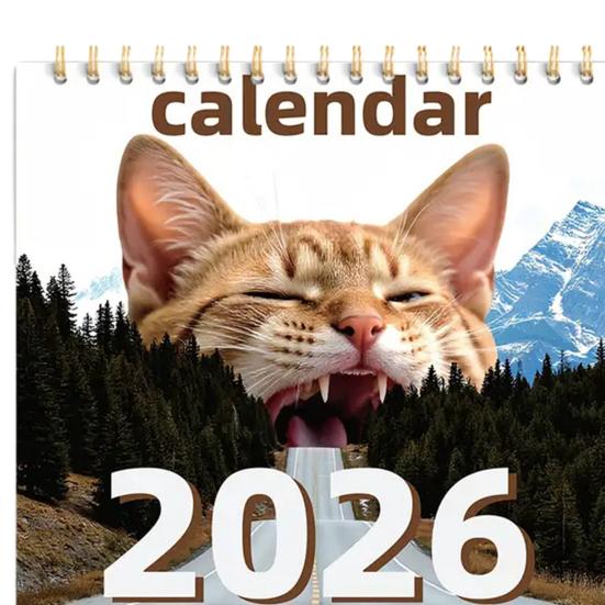 Настенный календарь 2026 2026 Янв. декабрь. 2026 Ежемесячный планер на 12 месяцев