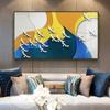 Modern Abstract Flying Birds Cloud Mountain Canvas Painting Poster Print Landscape Wall Art For Living Room Bedroom Home Decor