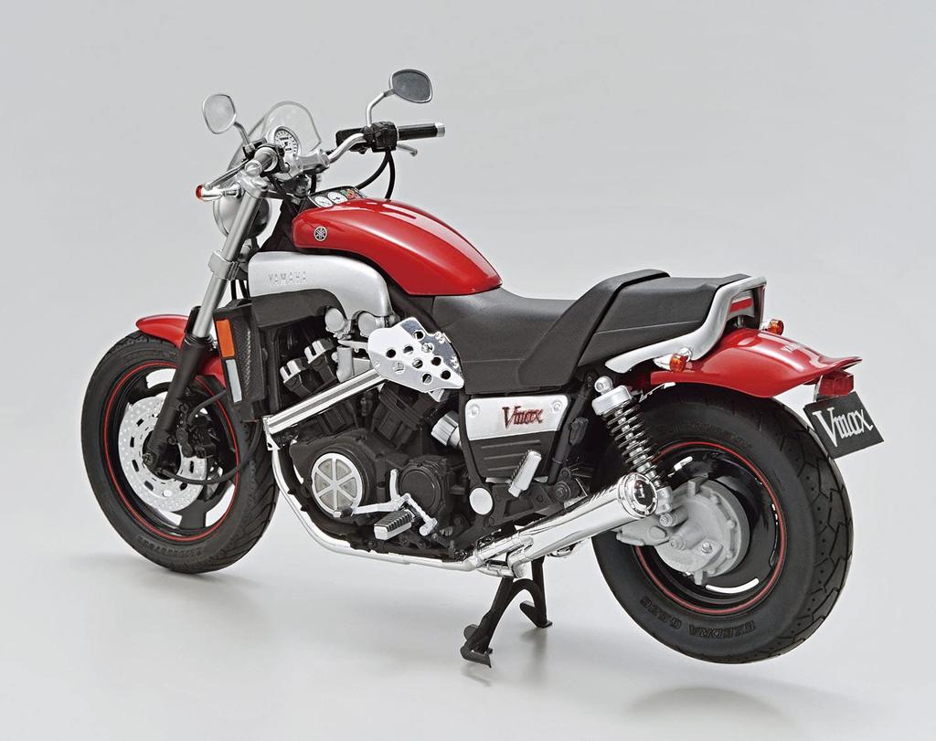 Aoshima Bunka Kyozaisha The Bike Series Yamaha 5GK Vmax 2004 Пластиковая модель с кастомными деталями 1/12 № 50