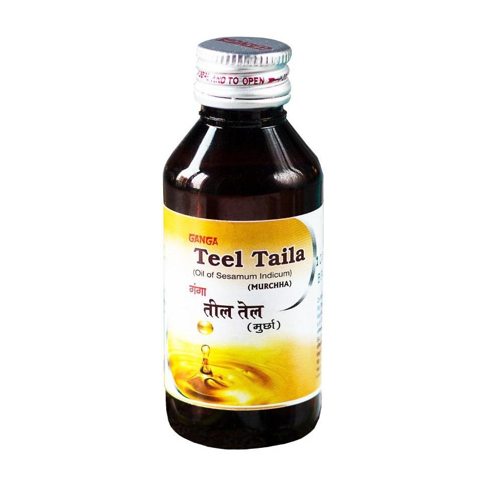 Кунжутное масло (100 мл), Teel Taila, Ganga Pharmaceuticals