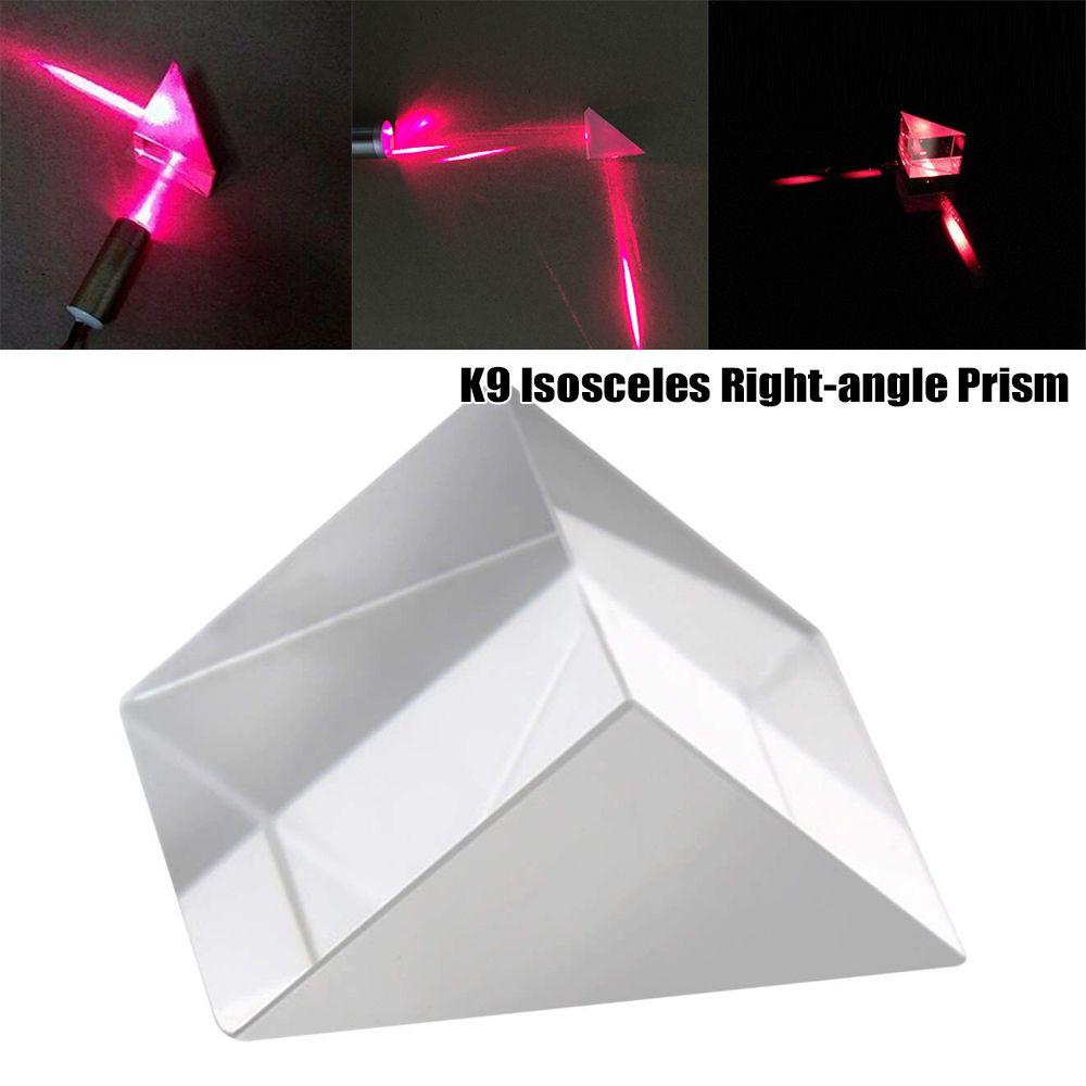 Props Right Angle Triangular Glass Home Decor Optical Prism Isosceles Prisms Testing Instrument