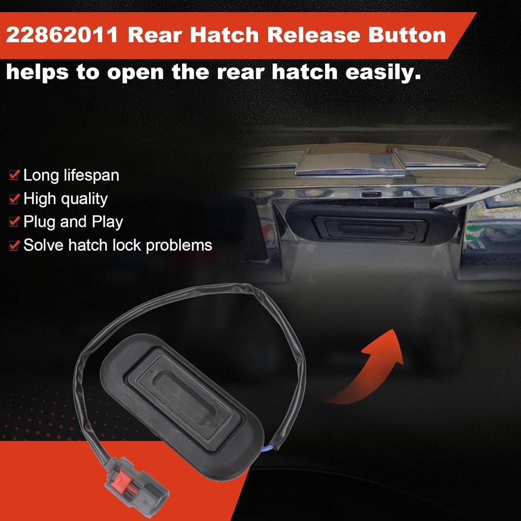 22862011 Выключатель открывания багажника, совместимый с GMC Terrain Chevy Equinox 2010-2017, замена кнопки выключателя открывания задней двери