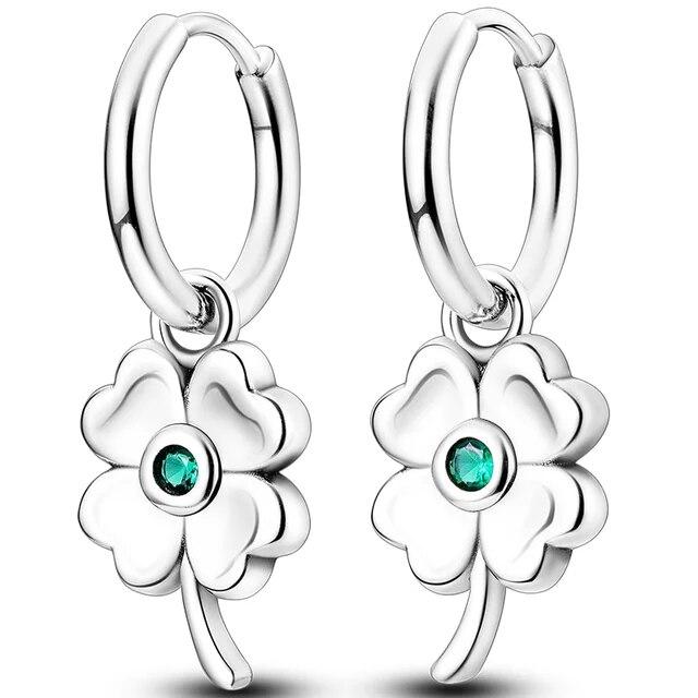 Классические серьги 2023, стерлинговое серебро 925 пробы, разноцветные серьги-кольца с цирконием для женщин, дня рождения, свадьбы, помолвки, мужские подарочные ювелирные изделия