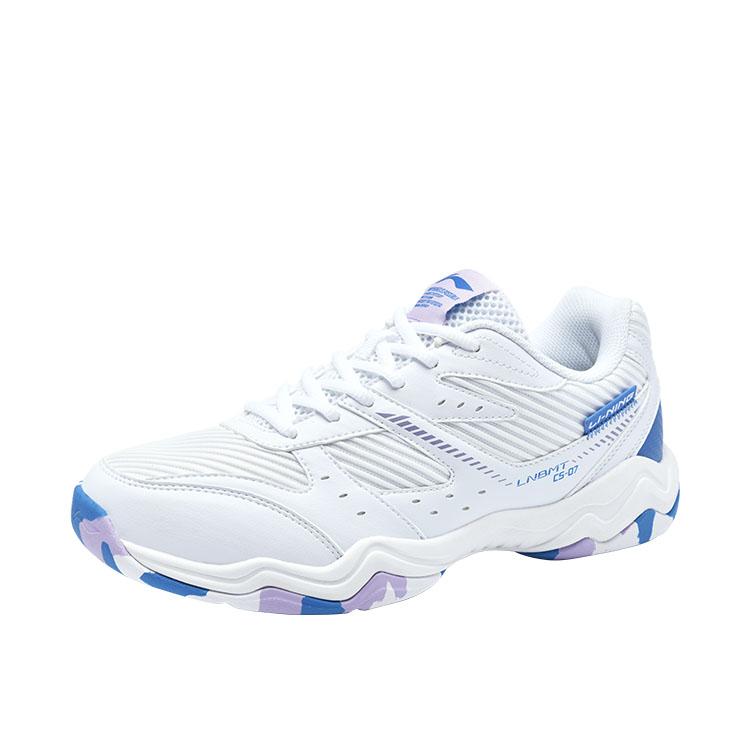 Бадминтонные кроссовки Li Ning Унисекс Низкие Белые, Синие, Фиолетовые AYTT021-2