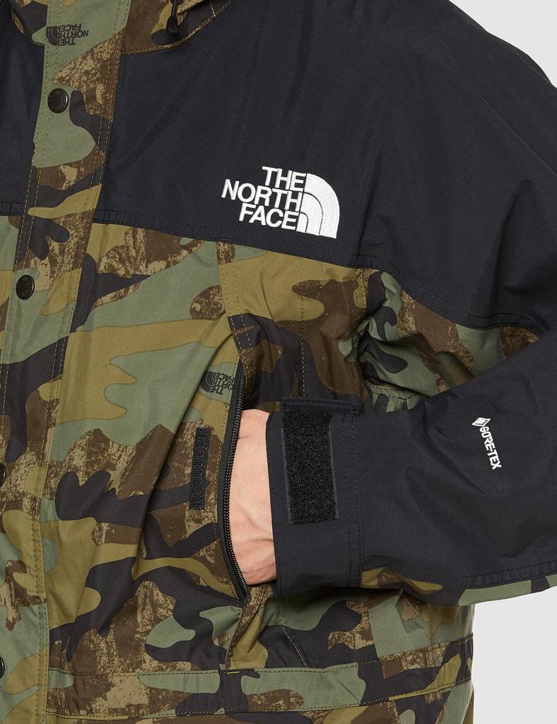 The North Face Novelty Mountain Light Waterproof and TNF Size M Men's Jacket, GORE-TEX, Breathable, Camo,