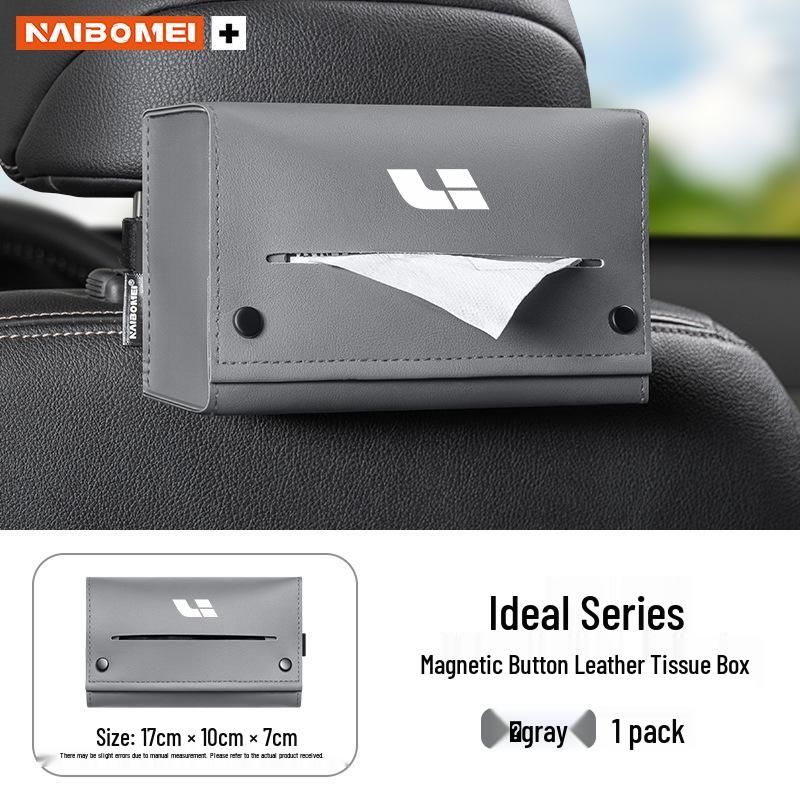 Car Tissue Dispenser for L6-L9/M8 Models, Armrest Hanging Interior Accessory