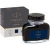 PARKER Quink Bottled Ink 1950378 57ml Blue-Black (Official Import)