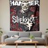 Slipknot Tapestry Wall Hanging, Metal Hammer Magazine Poster Art, Rock Wall Decor for Bedroom Living Room Dorm
