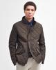 Зимняя куртка Barbour Quilted Jacket Powell (MQU0281) оливковый
