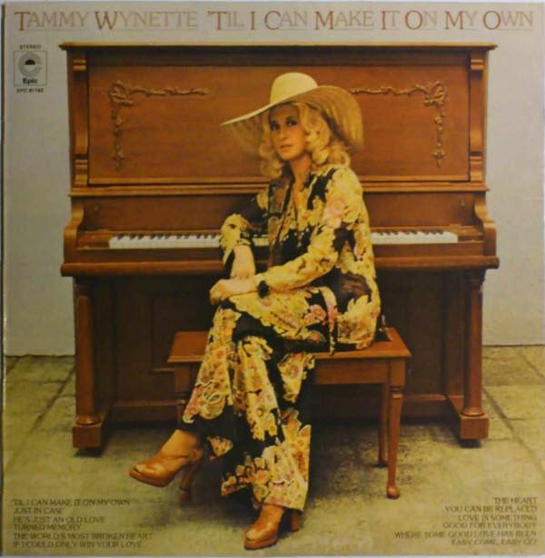 Виниловая пластинка TAMMY WYNETTE Til I Can Make It On My Own EPC81182 Epic 1976 UK CountryFolk Б/у