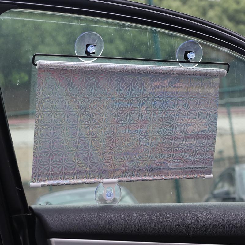 Новые модные автомобильные солнцезащитные автоматические рулонные шторы летние солнцезащитные теплоизоляционные антиультрафиолетовые автомобильные и домашние шторы двойного назначения