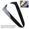Gloss Black Pair Rear Window Side Wing Spoiler For A4 B8 Avant 09-16