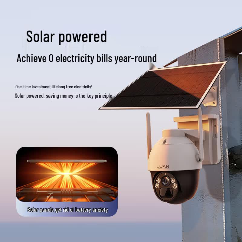 JUAN Solar 4G Outdoor PTZ Security Camera CN plug (adapter included)