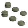 6pcs Thumb Stick Grip Caps Non-Slip Handle Rocker Button Cap for Game Controller Accessories Green
