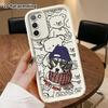 Phone Case: 2D Flat Samsung Galaxy A34 A35 M05 M06 S20 S22 S21 FE Plus 5G Protective Case, Winter Trendy Dog, Christmas and Halloween Gifts