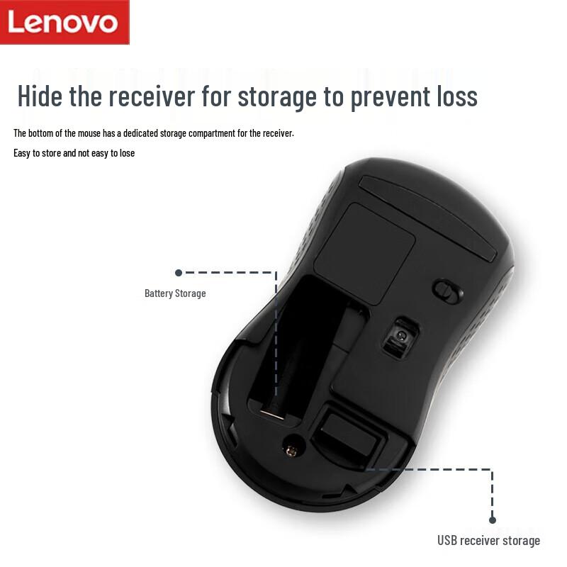 Lenovo MK23Lite Wireless Keyboard and Mouse Combo