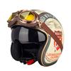 Retro Helmet Motorcycle Opening Vintage Motorcycle Helmet Men Women Classic Retro Open