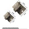 Stainless Steel Adhesive Cable Clips - Wire Organizer Clamps