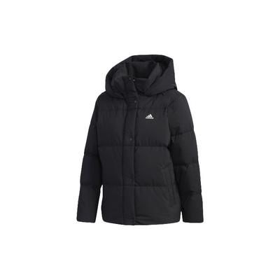 Короткая свободная куртка-пуховик для женщин, верхняя одежда, черный цвет EH3985