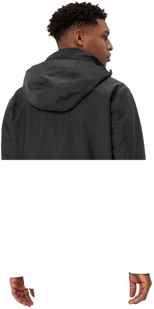 VAUDE Мужская куртка Idris 3in1 Parka III черная/оливковая