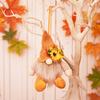 1PC Dolls Hanging Ornaments Doll Pendants Cute Fall Decor Country Style Sunflower Designs Home Decor 23x10cm