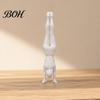 Sporty Girl Statue Inverted Figurine, 3D Printed Athlete Statue, White Sculpture for Home Table Shelf Decor Minimalist Art Piece