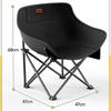 Outdoor Portable Folding Moon Chair