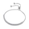 Fashion Korean 925 Sterling Silver Link Chain Geometric Charm Bracelet &Bangle For Women Wedding Jewelry Hypoallergenic Sl111