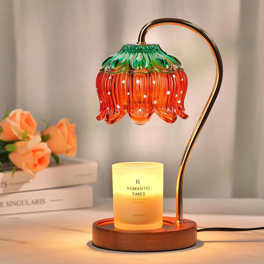 Romanticaromatherapy Wax Melting Lamp Melting Candle Lamp Bedroom Wax Melting Lamp Can Be Timed Dimming Aromatherapy Lampfragrance Birthday Gift