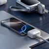 USB C Разветвитель Зарядки с Поддержкой Автоматического Отключения при Полной Зарядке, Кабель 1,5 м, 240 Вт для Телефона, Планшета, Ноутбука