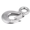 304 Stainless Steel Authentic Swivel Round Eye Snap Clip Cargo Lifting Hook(90mm 0.5T)