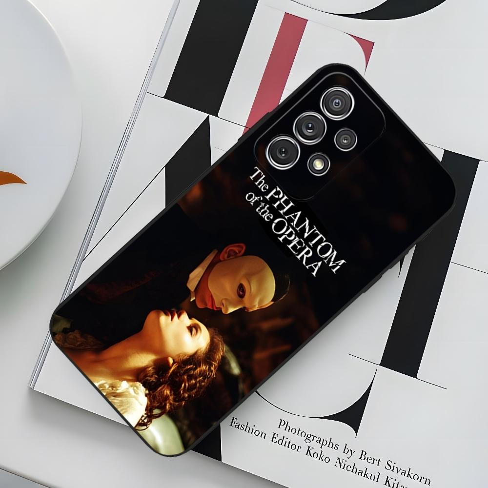 Чехол для телефона «Призрак Оперы» для Sumsung Galaxy S24 S23 S22 S21 S20 A24 A34 N20 M54 A54 A53 Fe Plus Ultra Черный Мягкий Чехол