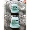 New Portable Fan Refrigeration Accessories Set Quick Cooling Floor Fan Non Perforated Fan Box Suspended Ice Cooler Summer
