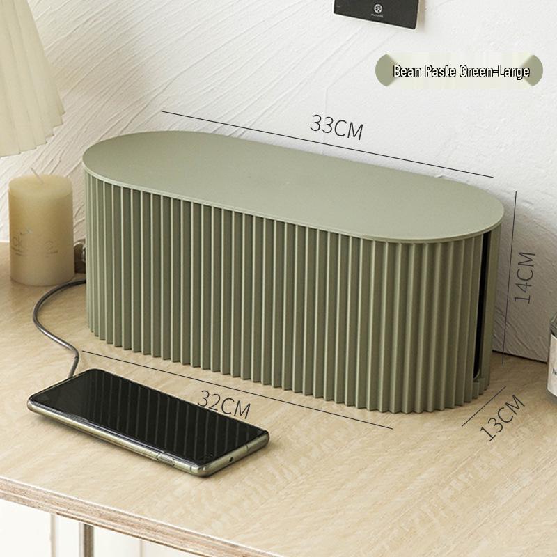 Органайзер для трансграничного электрического удлинителя: Пылезащитный короб для прокладки кабелей для хранения на рабочем столе