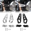 Retro Modified Motorcycle Headlight Bracket with Front Shock Absorber Support - Direct Sales