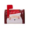 Decorative Christmas Mailbox Candy Box Christmas Tinplate Box  Holiday Party