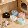 Pet Lick Bowl for Liquid Treat Slow Feeder Dog Bowl with Rolling Ball Silicone Anti-Slip Dog Lick Bowl Pup Licking Toy for Thick Food Dogs Cats