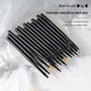 Набор из 14 черных кистей для нейл-арта с кистями для рисования, живописи, светотерапии, растушевки, маленькими круглыми ручками и японскими инструментами