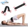 Gobygo Weight Belt Dumbbell Weight Belt Adjustable Weight Training Safety Hip Thrust Weight Belt Gym Glute Bridge Assisted Belt