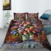 Bohemian Duvet Cover Suit Cartton Quilt Cover Polyester King Size Bedding Fashion Home Textiles Bedding Sets