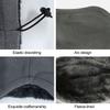 Fleece Lining Cycling Neck Warmer Thickened Neck Scarves Outdoor Warmer Fake Collar  Men Women